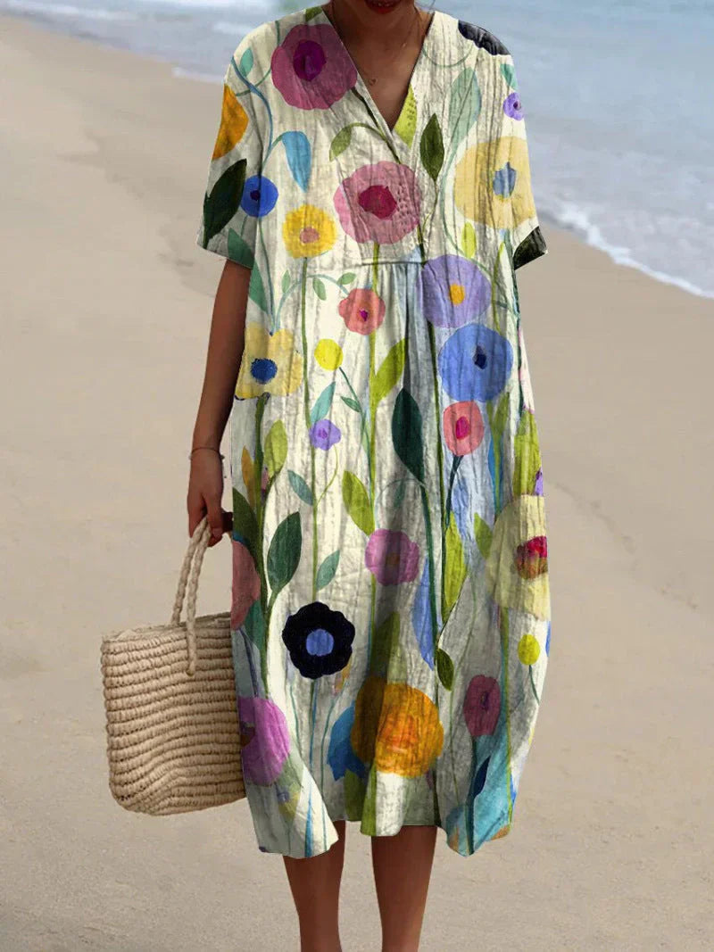 Georgia - Sommerkleid mit Blumenmuster 0