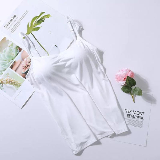 Gepolstertes Tank Top | Tank Top mit integriertem BH 1