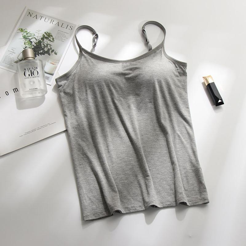 Gepolstertes Tank Top | Tank Top mit integriertem BH 2