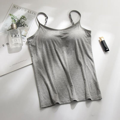 Gepolstertes Tank Top | Tank Top mit integriertem BH 2