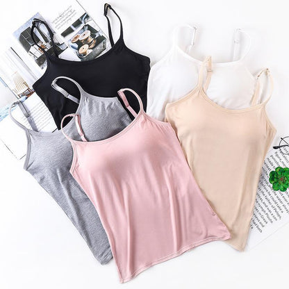 Gepolstertes Tank Top | Tank Top mit integriertem BH 6
