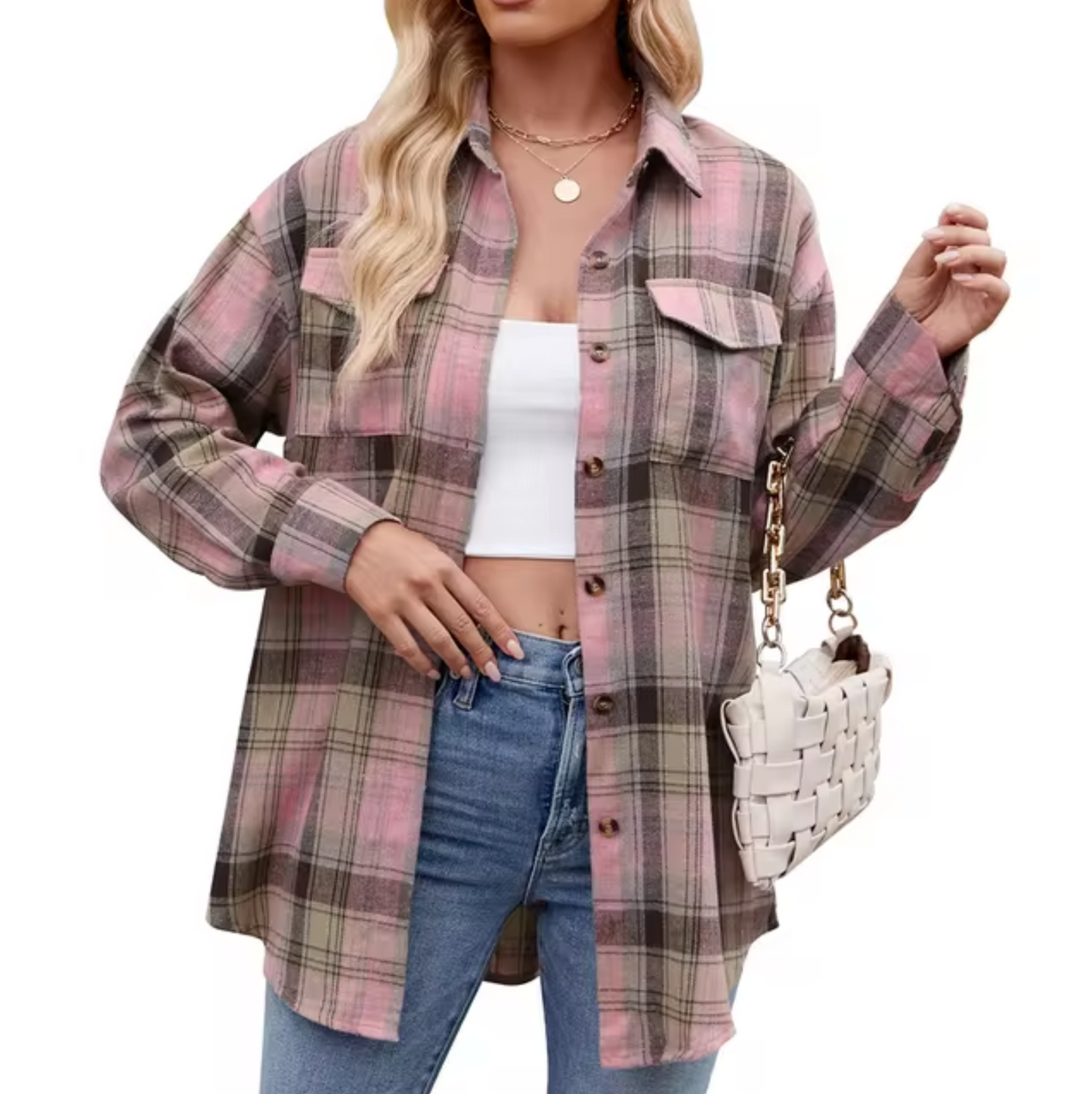Harper – Kariertes Langarmhemd 3