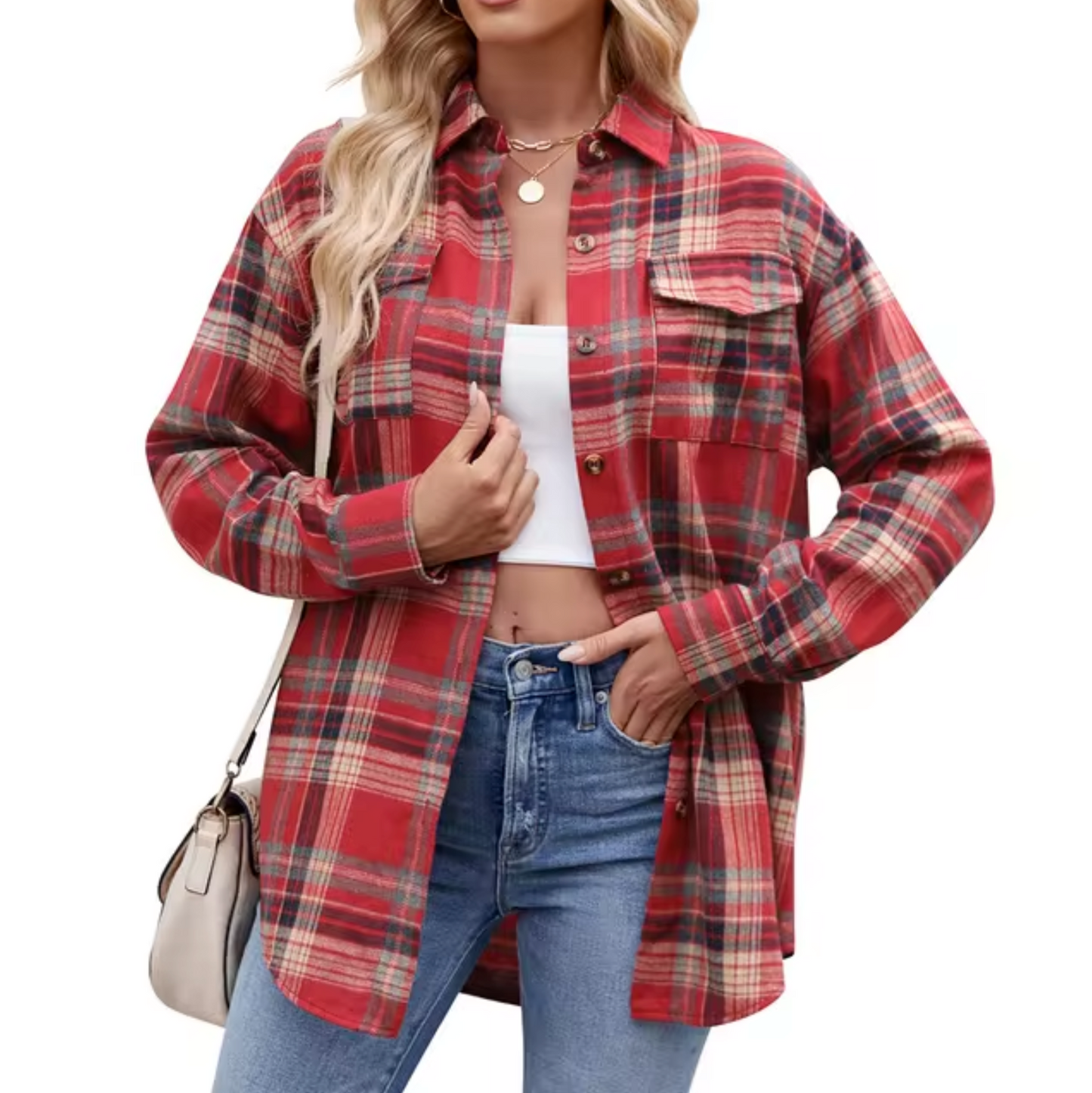 Harper – Kariertes Langarmhemd 4