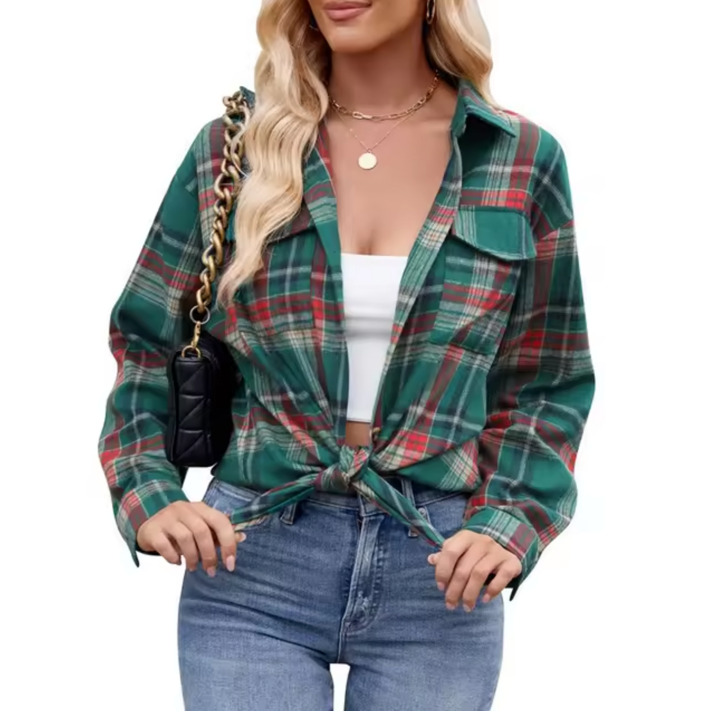Harper – Kariertes Langarmhemd 5