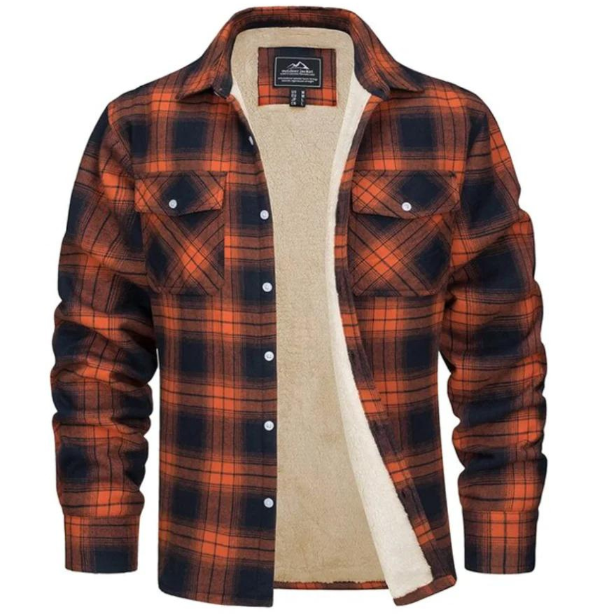 Harvey - Fleecegefütterte karierte Jacke 0