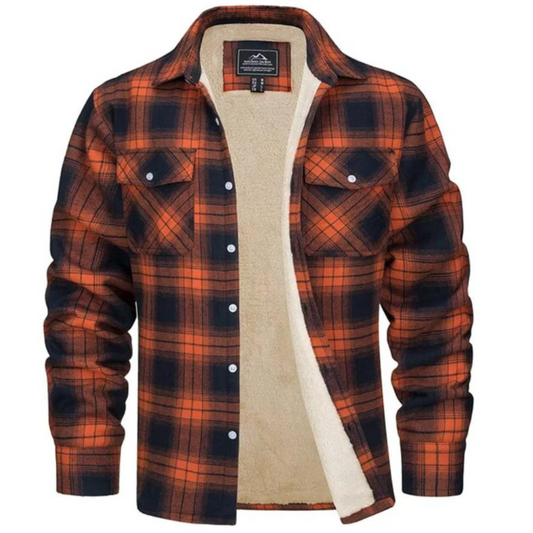 Harvey - Fleecegefütterte karierte Jacke 0