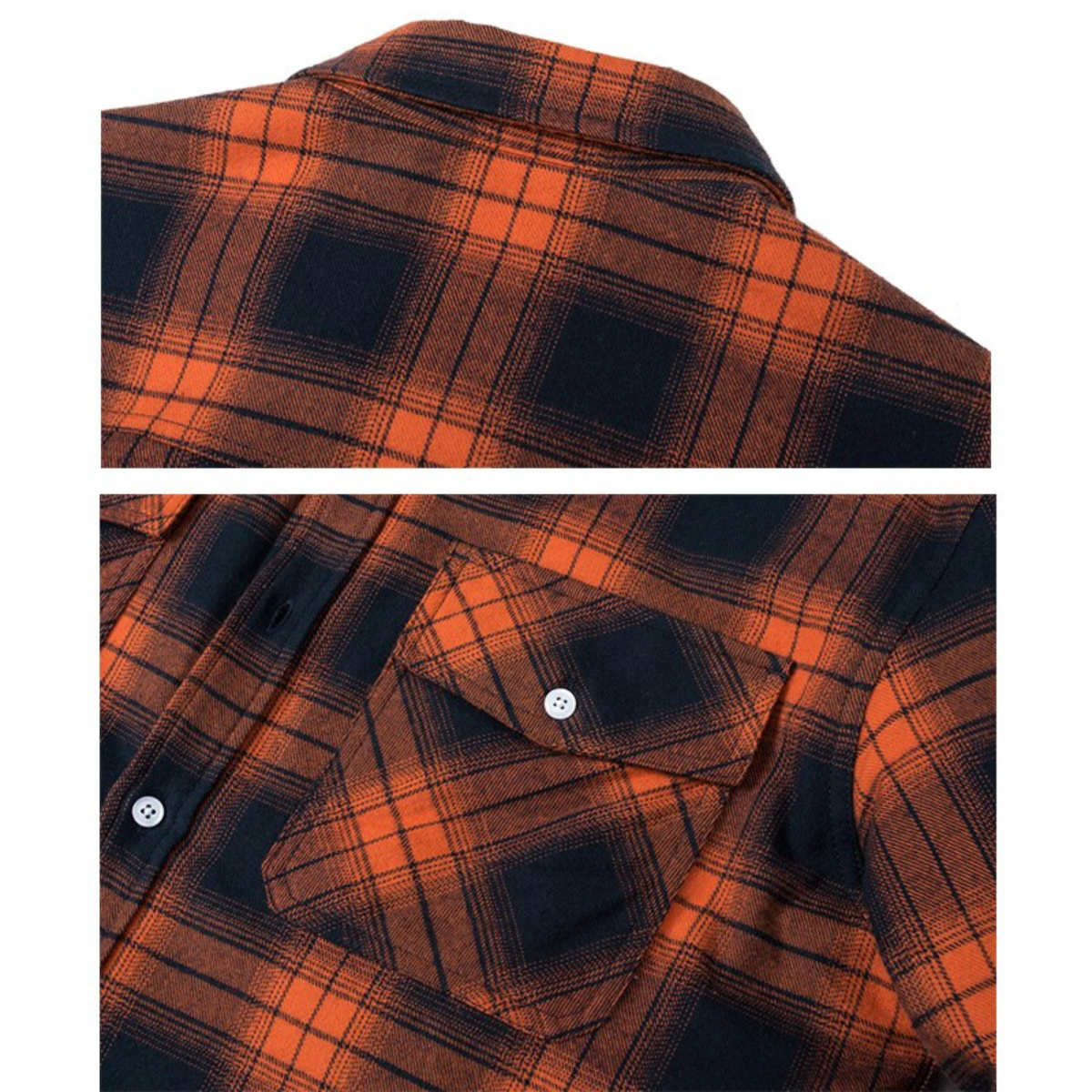 Harvey - Fleecegefütterte karierte Jacke 8