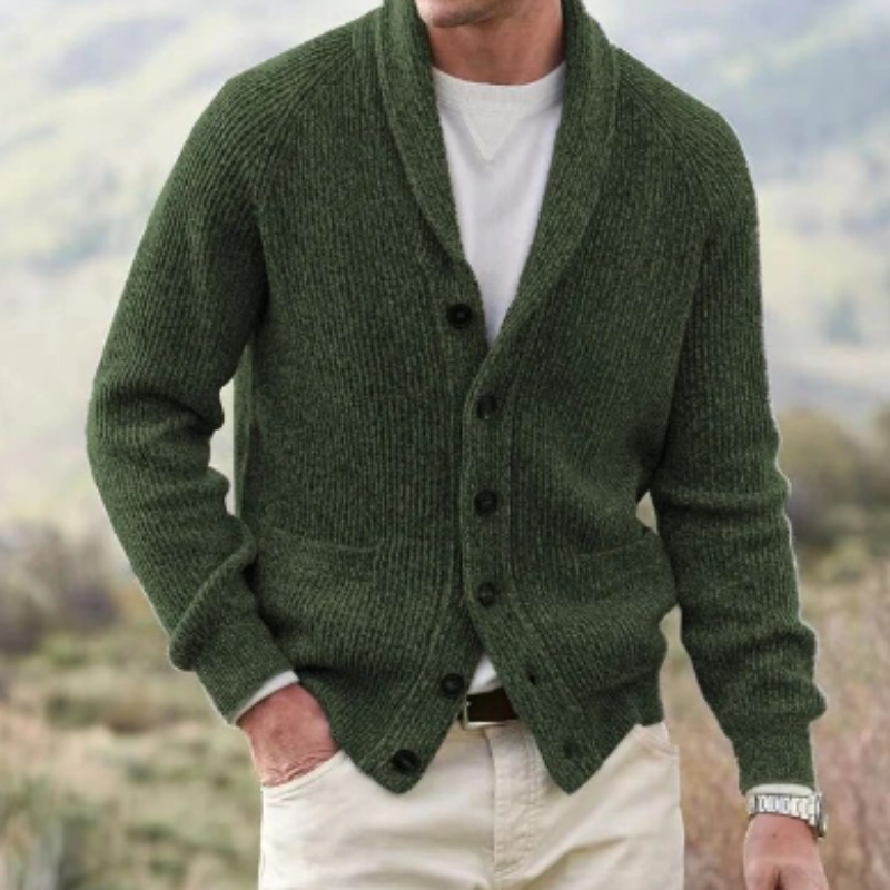 Herbert | Elegante klassische Herrenstrickjacke für einen zeitlosen Look 0