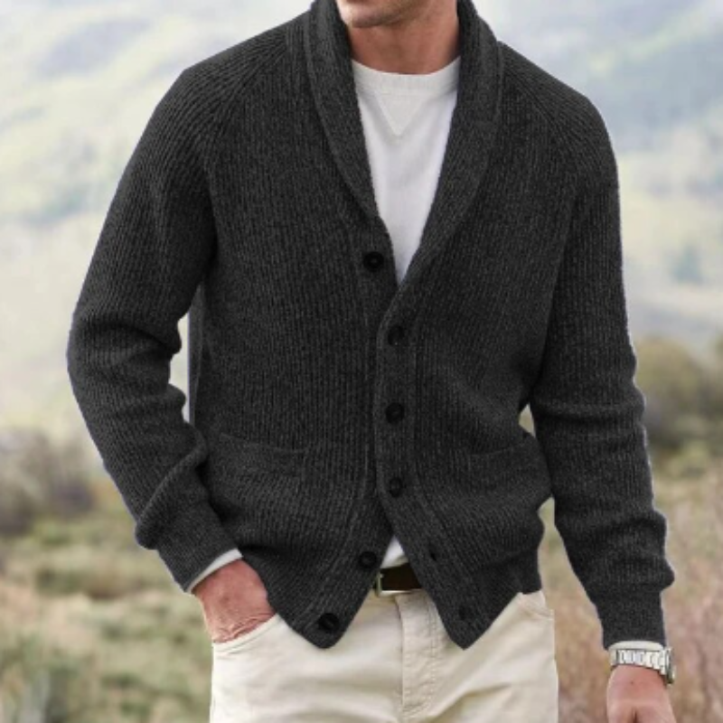 Herbert | Elegante klassische Herrenstrickjacke für einen zeitlosen Look 1