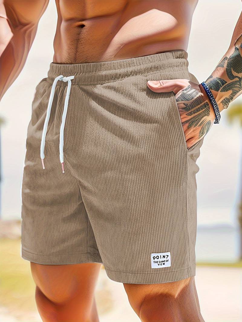 Herren Badeshorts mit elastischem Bund & Tunnelzug – Leichte Strandshorts für Sommer, Urlaub & Sport 10