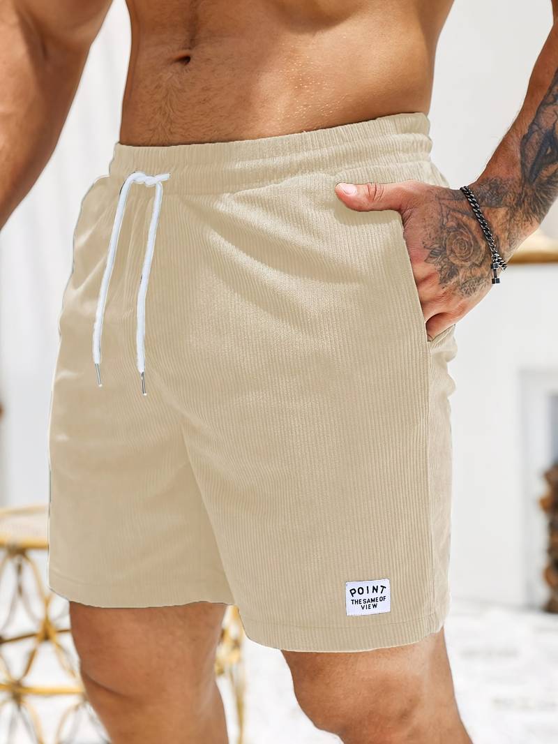 Herren Badeshorts mit elastischem Bund & Tunnelzug – Leichte Strandshorts für Sommer, Urlaub & Sport 2