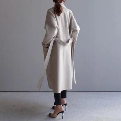 ISABELLE | Langer Wollmantel 3