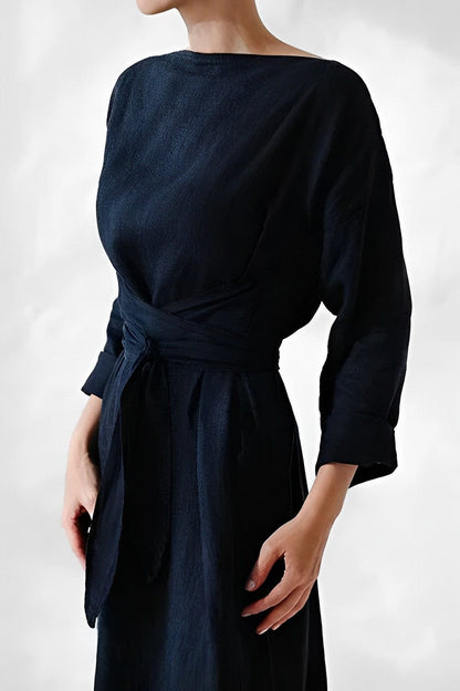 Inès Lavigne - Künstlerisch stilvolles Kleid 1