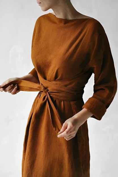 Inès Lavigne - Künstlerisch stilvolles Kleid 3