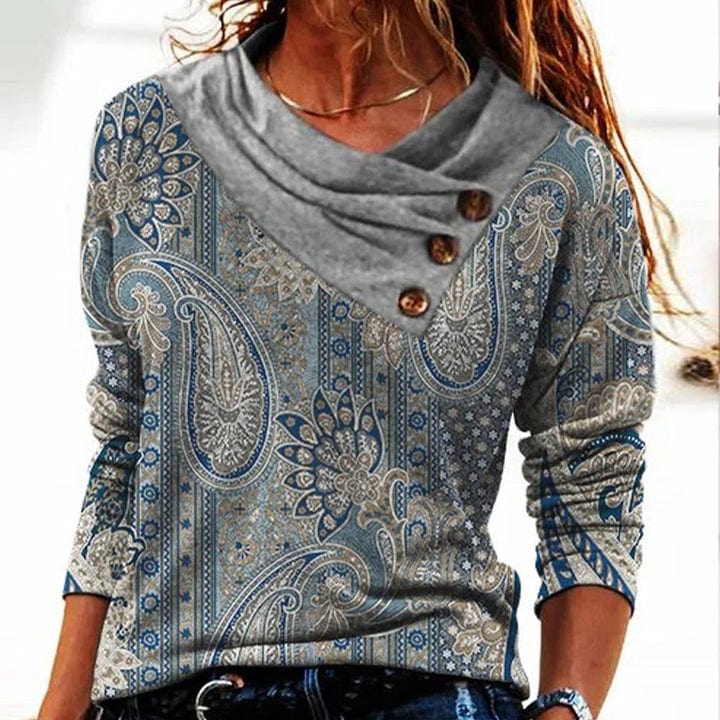 Inès Lavigne -  Eleganter Pullover mit hochgeschlagenem Kragen 1