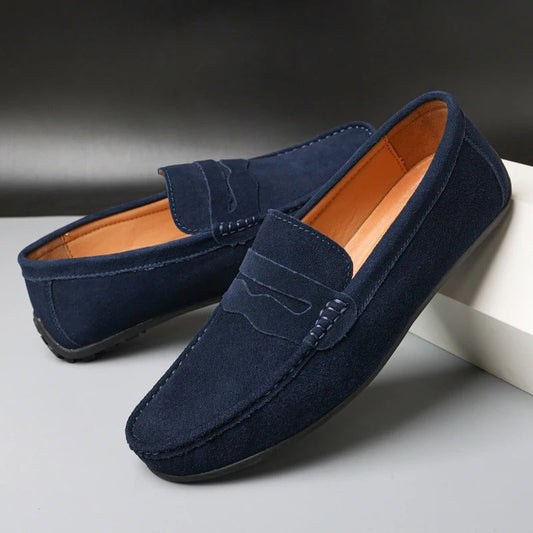 Isaiah | Luxus-Wildleder Herrenschuhe für lässige Eleganz 0