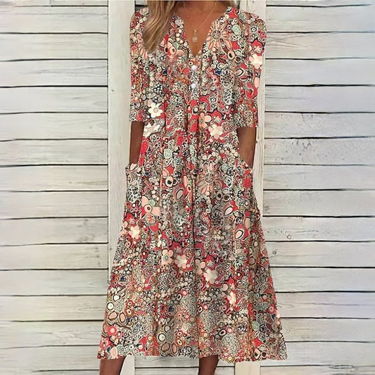 JANA - Blumenkleid 0