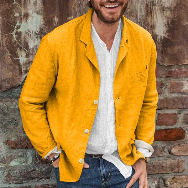 JORDI - Jacke aus Baumwolle und Leinen 4