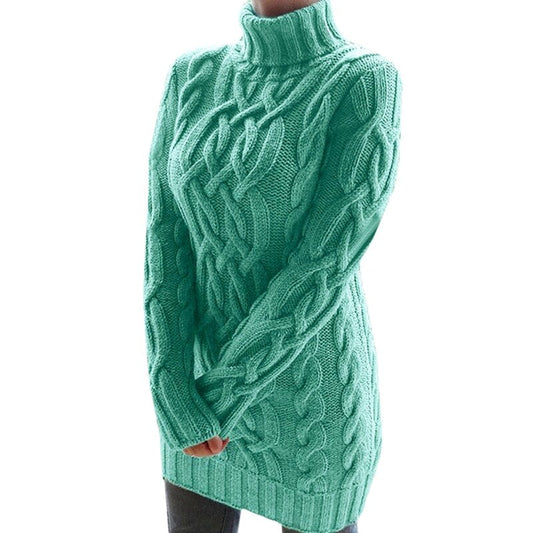 Jacquette - Halte dich kuschelig warm mit diesem stylischen Strickkleid 0