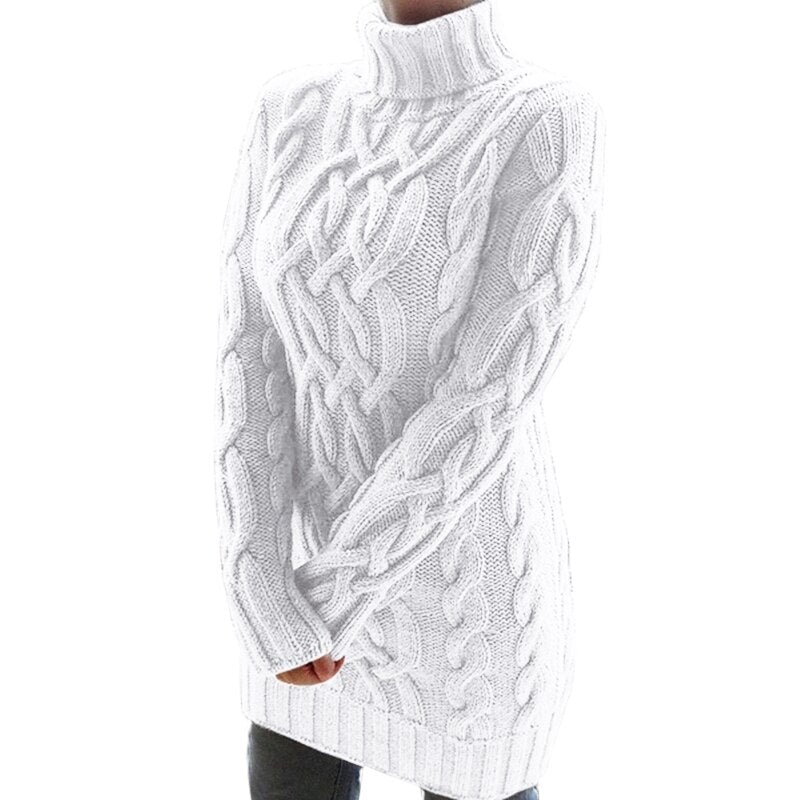Jacquette - Halte dich kuschelig warm mit diesem stylischen Strickkleid 2