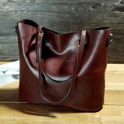 Jamie | Damen Vintage Leder Umhängetasche 3