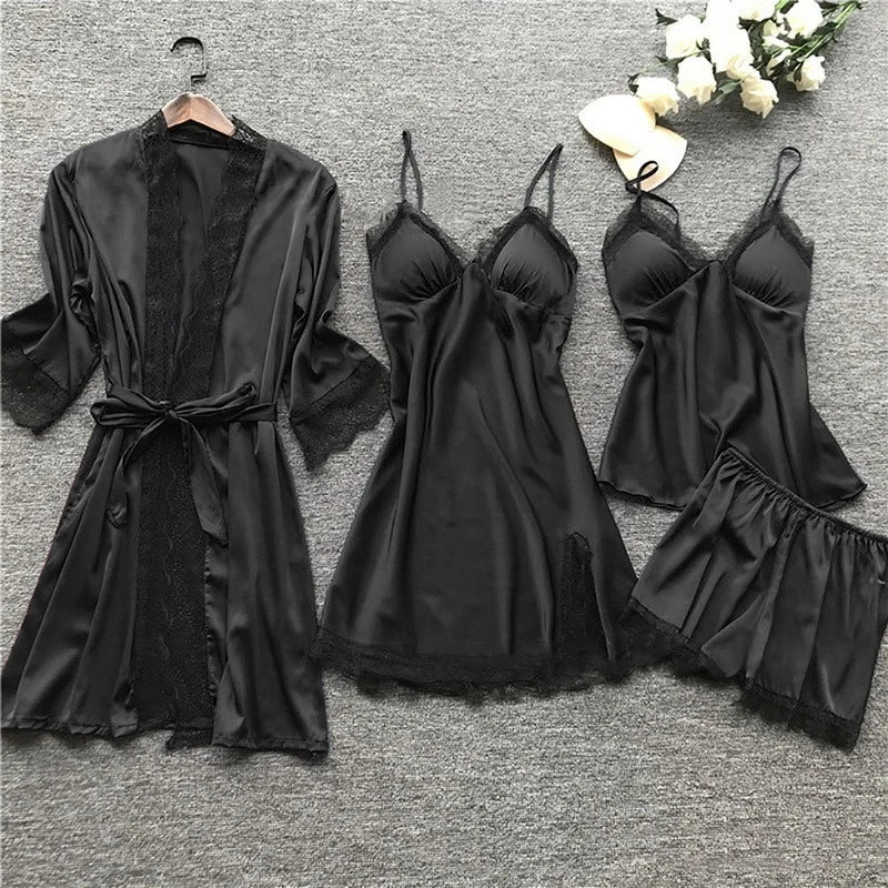 Jara - Satin-Pyjama-Set 2