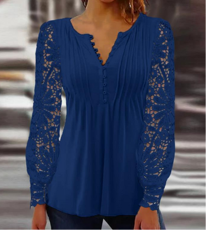 Jeanne - Elegante Bluse mit langen Ärmeln 4
