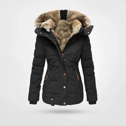 Jessamine - Warme wasserdichte Winterjacke mit Innenfutter und Kapuze 0