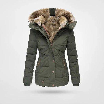 Jessamine - Warme wasserdichte Winterjacke mit Innenfutter und Kapuze 1