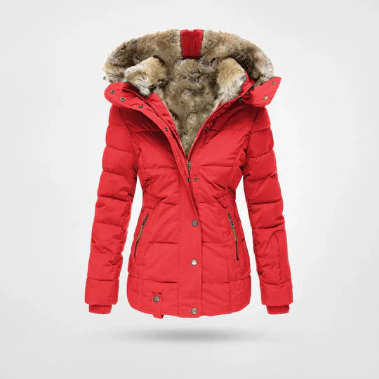 Jessamine - Warme wasserdichte Winterjacke mit Innenfutter und Kapuze 2
