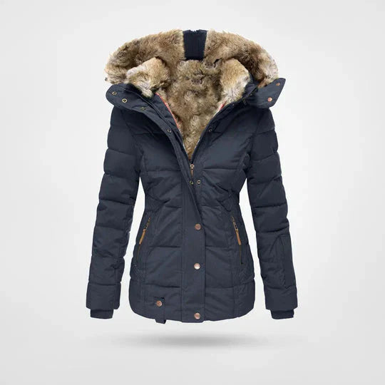 Jessamine - Warme wasserdichte Winterjacke mit Innenfutter und Kapuze 3