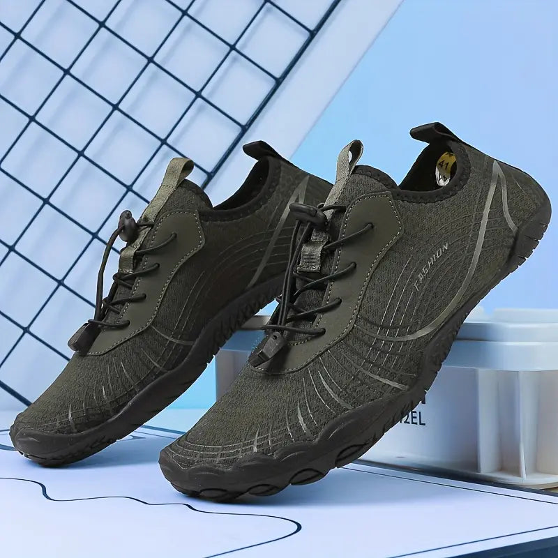 Jimmy - Barfußschuhe mit Verstellbarer Schnalle, Atmungsaktive, Schnell Trocknende, Rutschfeste Schuhe für Männer 5