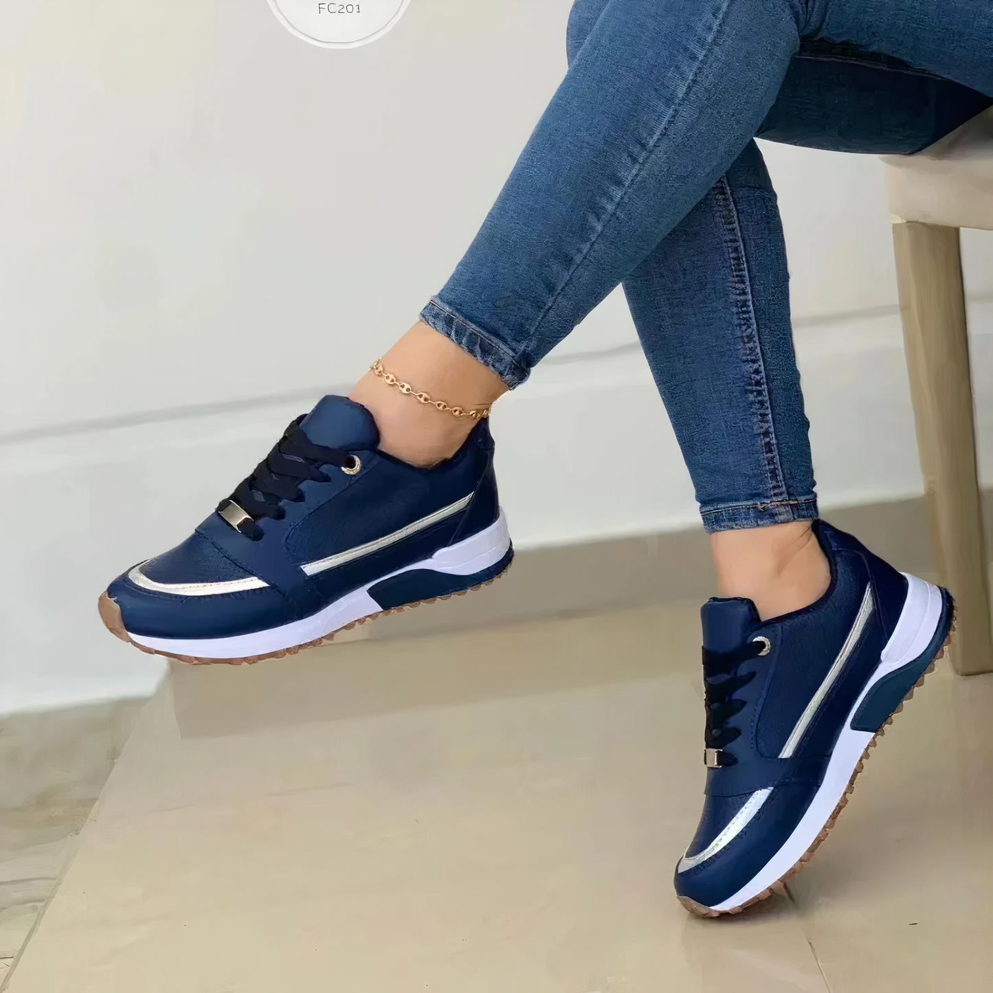 Khloe | Elegante orthopädische Turnschuhe 1