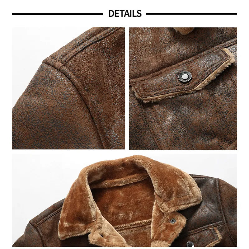 Kirby - Herren Winter Hero Lederjacke 5