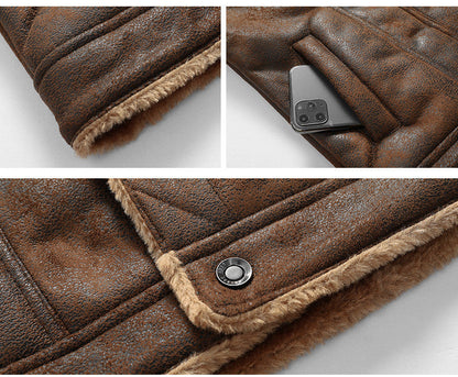 Kirby - Herren Winter Hero Lederjacke 6