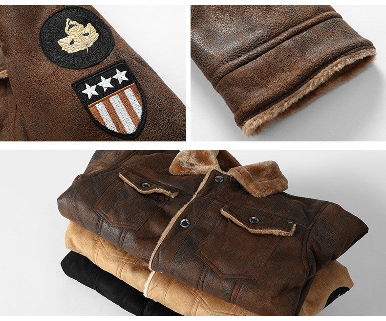 Kirby - Herren Winter Hero Lederjacke 7
