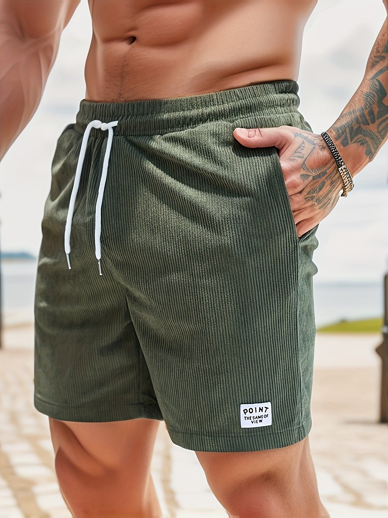 Kurze hose mit Schnürsenkeln | Luigi 0