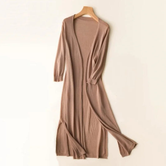 Langer strick  cardigan - alyssa 1