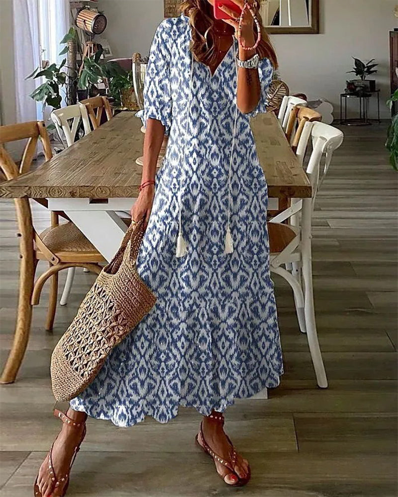 Langes Damenkleid 0
