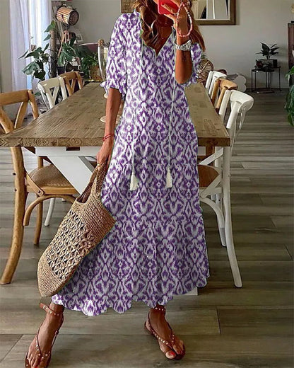 Langes Damenkleid 2