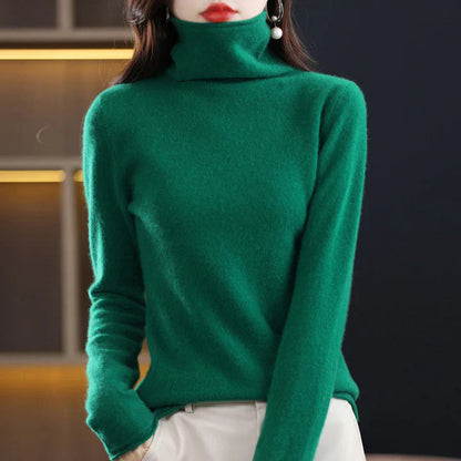 Lässiger Baumwoll-Rollkragenpullover für Damen | Perfekt für lässige Tage 19