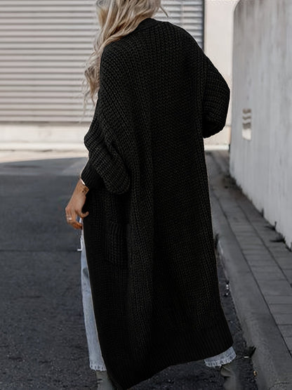 Lässiger Strickcardigan aus Wolle mit Taschen für Damen | Perfekt für den Alltag 6