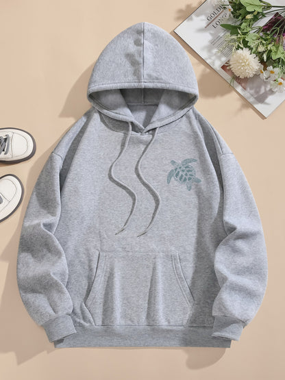 Lässiger Sweat-Pullover-Hoodie mit Backprint und Kapuze für Women | Perfekt für lässige Tage 6