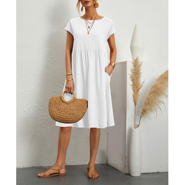Lässiges Sommerkleid für Damen 0