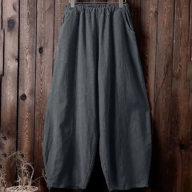Lavelle - Baumwoll-Leinen Hose 3