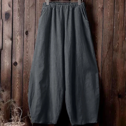 Lavelle - Baumwoll-Leinen Hose 3