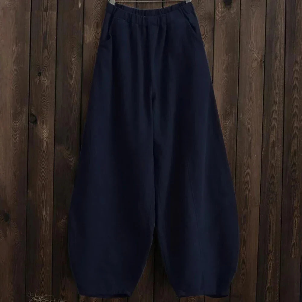 Lavelle - Baumwoll-Leinen Hose 6