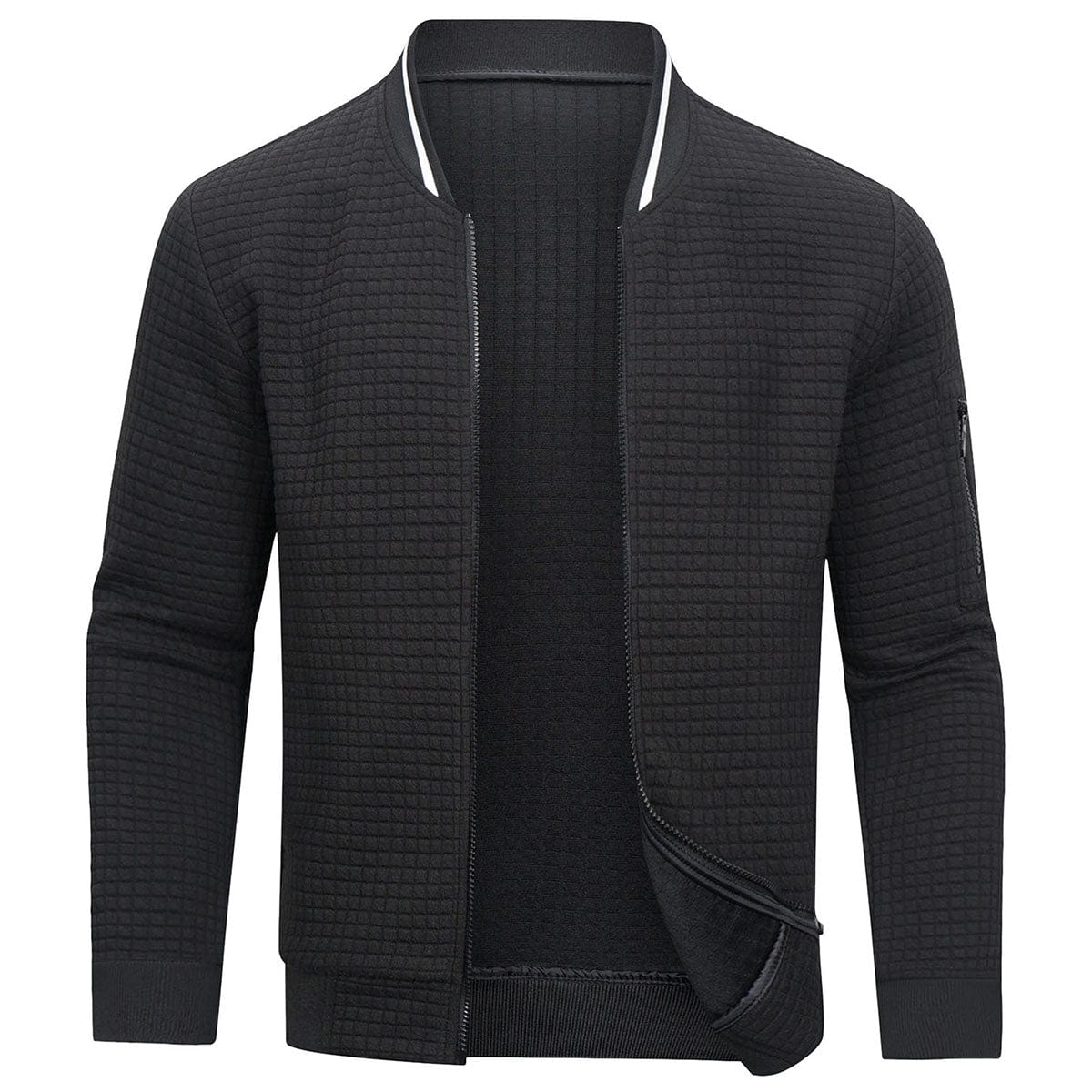Levi - Unglaublich bequemer und warmer Pullover mit Zipper 0