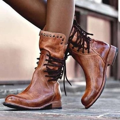 Likey - Elegante Lederstiefel für Damen 0