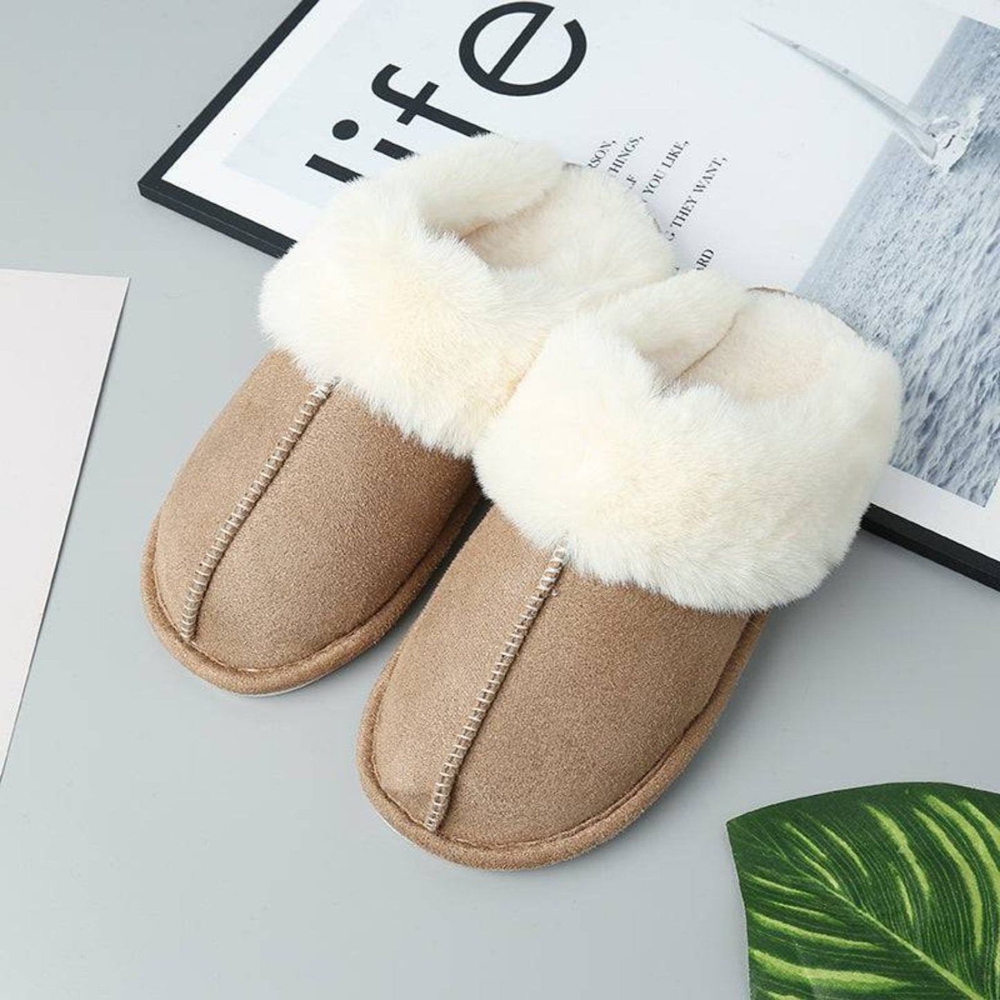 Lore - Hausschuhe - Schick - Komfortabel gemacht - Ideal für Herbst / Winter für Damen 7